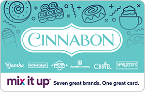 Cinnabon â Mix It UpÂ® eGift Card