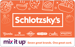 Schlotzskyâs â Mix It UpÂ® eGift Card